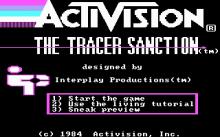 Tracer Sanction, The screenshot