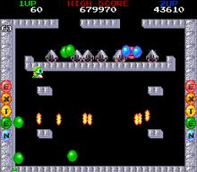 Bubble Bobble featuring Rainbow Islands screenshot #2