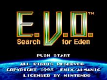 EVO: Search for Eden screenshot