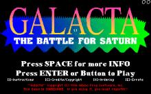 Galacta: The Battle for Saturn screenshot #2