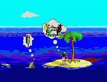 Johnny Castaway screenshot