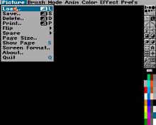 Deluxe Paint 4 screenshot #4