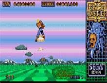 Space Harrier screenshot