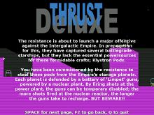 Thrust Deluxe screenshot #2
