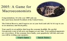 2005: A Game of Macroeconomics screenshot