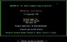 Dr Ruth's Computer Game of Good Sex screenshot #2