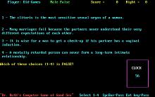 Dr Ruth's Computer Game of Good Sex screenshot #6