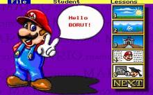 Mario Teaches Typing screenshot #1