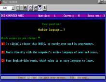 Computer Quiz screenshot
