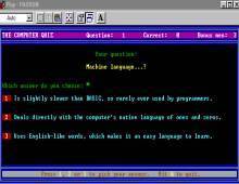 Computer Quiz screenshot