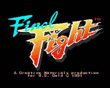 Final Fight screenshot