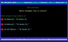 IBM Basic Quiz screenshot #3