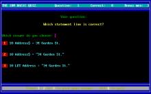 IBM Basic Quiz screenshot #3