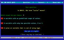 IBM Basic Quiz screenshot #5