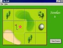 Tile Golf Puzzle screenshot #1