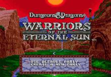 Dungeons & Dragons: Warriors of the Eternal Sun screenshot #2