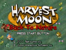 Harvest Moon: Back To Nature screenshot #1
