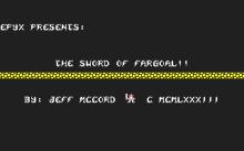 Sword of Fargoal screenshot #2