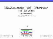 Balance of Power (1990 edition) screenshot #4