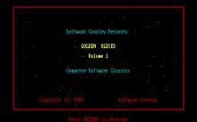 Golden Oldies Volume 1 (a.k.a. Eliza, Life, Adventure, Pong) screenshot