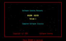 Golden Oldies Volume 1 (a.k.a. Eliza, Life, Adventure, Pong) screenshot