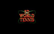 3D World Tennis screenshot #1