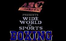 ABC's Wide World of Sports Boxing screenshot #1