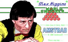Alex Higgins World Snooker screenshot