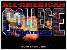 All-American College Football screenshot