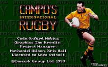 Campo's International Rugby (a.k.a. International Rugby Challenge) screenshot