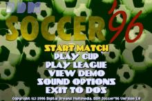 DDM Soccer '96 screenshot #3
