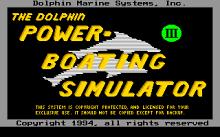 Dolphin Powerboating Simulator 3 screenshot #1
