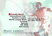 International Superstar Soccer 3 screenshot #1