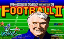 John Madden Football II screenshot #1