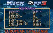 Kick Off 3: European Challenge screenshot