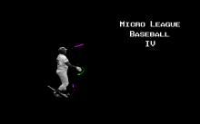 Micro League Baseball 4 screenshot #2