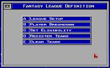 Micro League Fantasy Manager: Baseball Edition screenshot #2