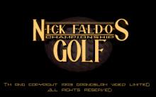 Nick Faldo's Championship Golf screenshot