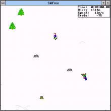 Skifree screenshot #4