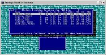 Strategic Baseball Simulator screenshot #4