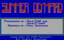 Summer Olympiad (a.k.a. Summer Challenge) screenshot #2