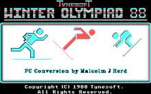 Winter Olympiad (a.k.a. Winter Challenge) screenshot