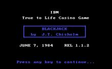 Blackjack screenshot