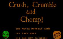 Crush, Crumble & Chomp! screenshot #2