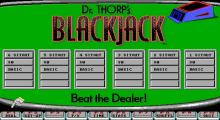 Dr. Thorp's Mini Blackjack screenshot #2