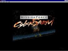 MissionForce: Cyberstorm screenshot #1