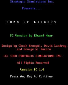 Sons of Liberty screenshot #2
