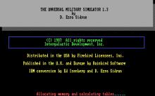 UMS (a.k.a. Universal Military Simulator) screenshot #7