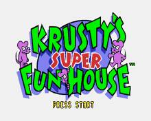 Krusty's Super Fun House screenshot