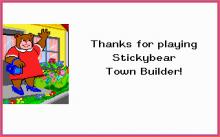 Stickybear Town Builder screenshot #9